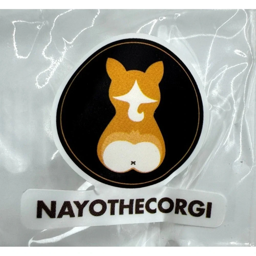 Nayo The Corgi Keychain Buddy Bee Figure Charm Key Ring Yellow New In Bag